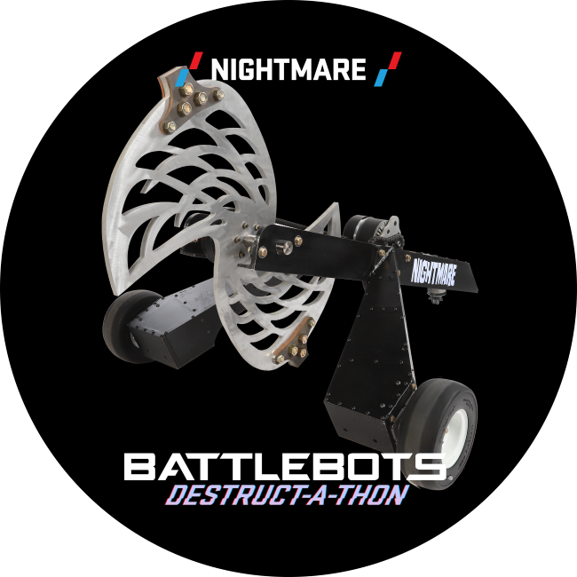 Bot Decal - Nightmare | BattleBots Store