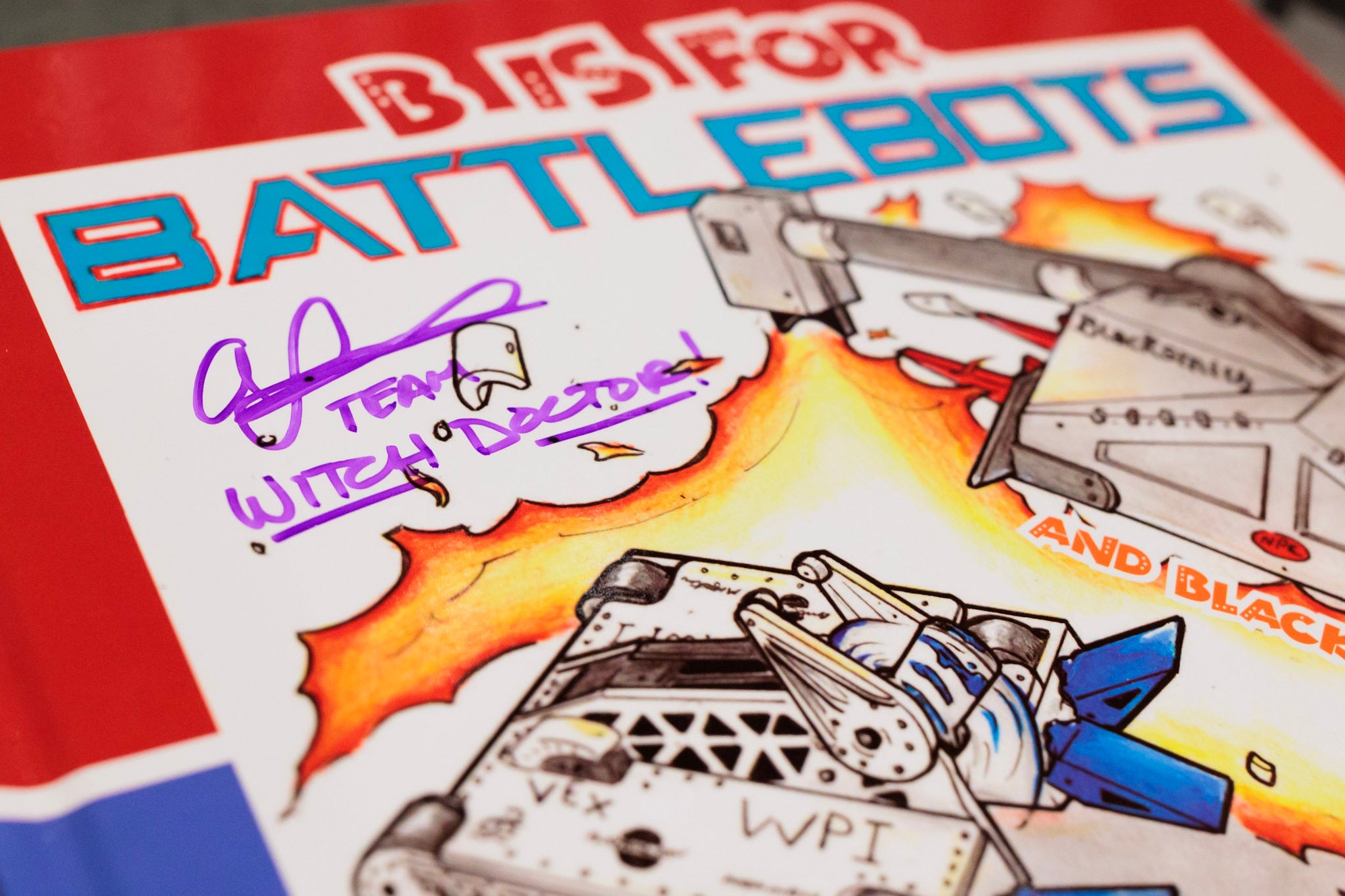 B Is For BattleBots (Signed) | BattleBots Store